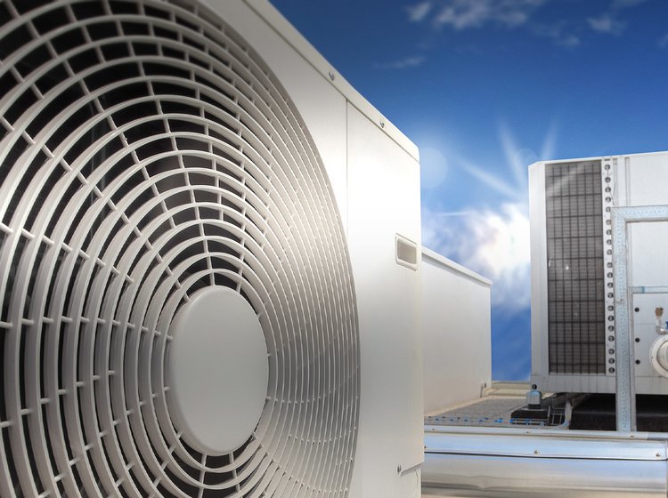 Air conditioning system on a roof top