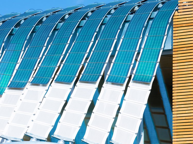 Solar roof system in Wilhelmsburg